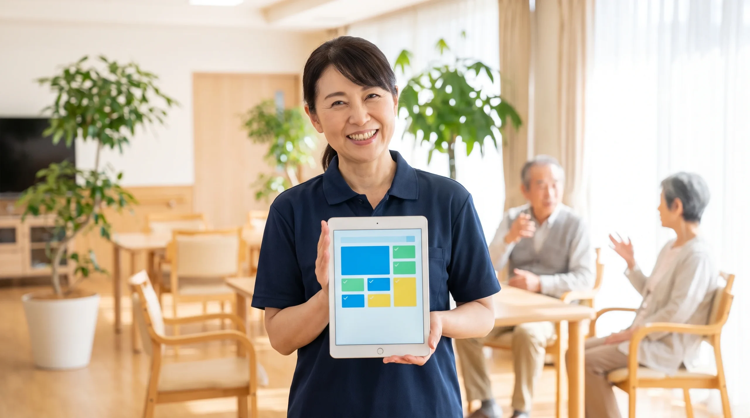 介護現場のタブレット活用｜導入効果と選び方・定着の5ステップ